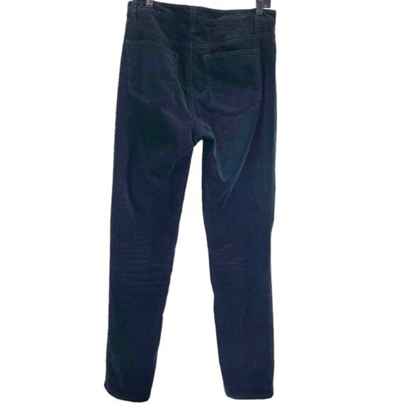 Talbots Black Corduroy High Waisted Straight Leg Pants - Picture 6 of 6